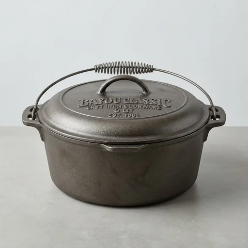 Bayou Classic Cast Iron Dutch Oven view 3