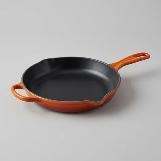 Le Creuset Enameled Cast Iron Skillet view 2