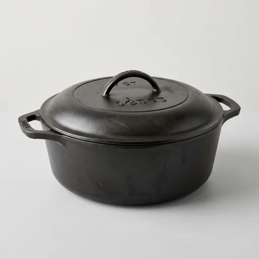 Lodge Cast Iron Dutch Oven, 7 Quart
