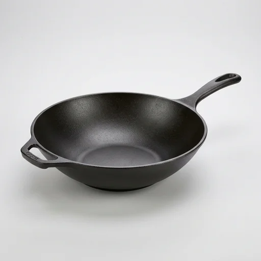 Lodge Cast Iron Wok view 3