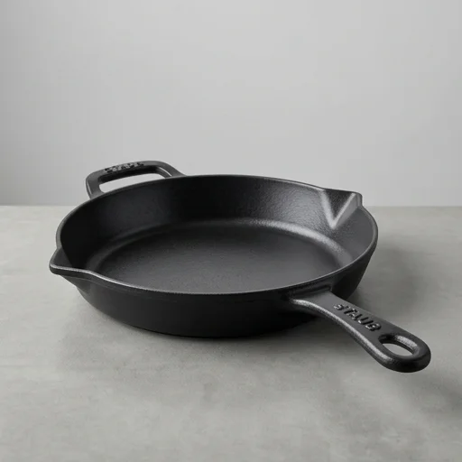 Staub Cast Iron Fry Pan view 3